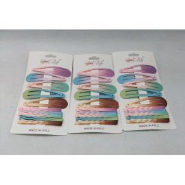 Fashion Alley Tic Tac Hair Pin For Kids ( Pack Of 12 Cards)