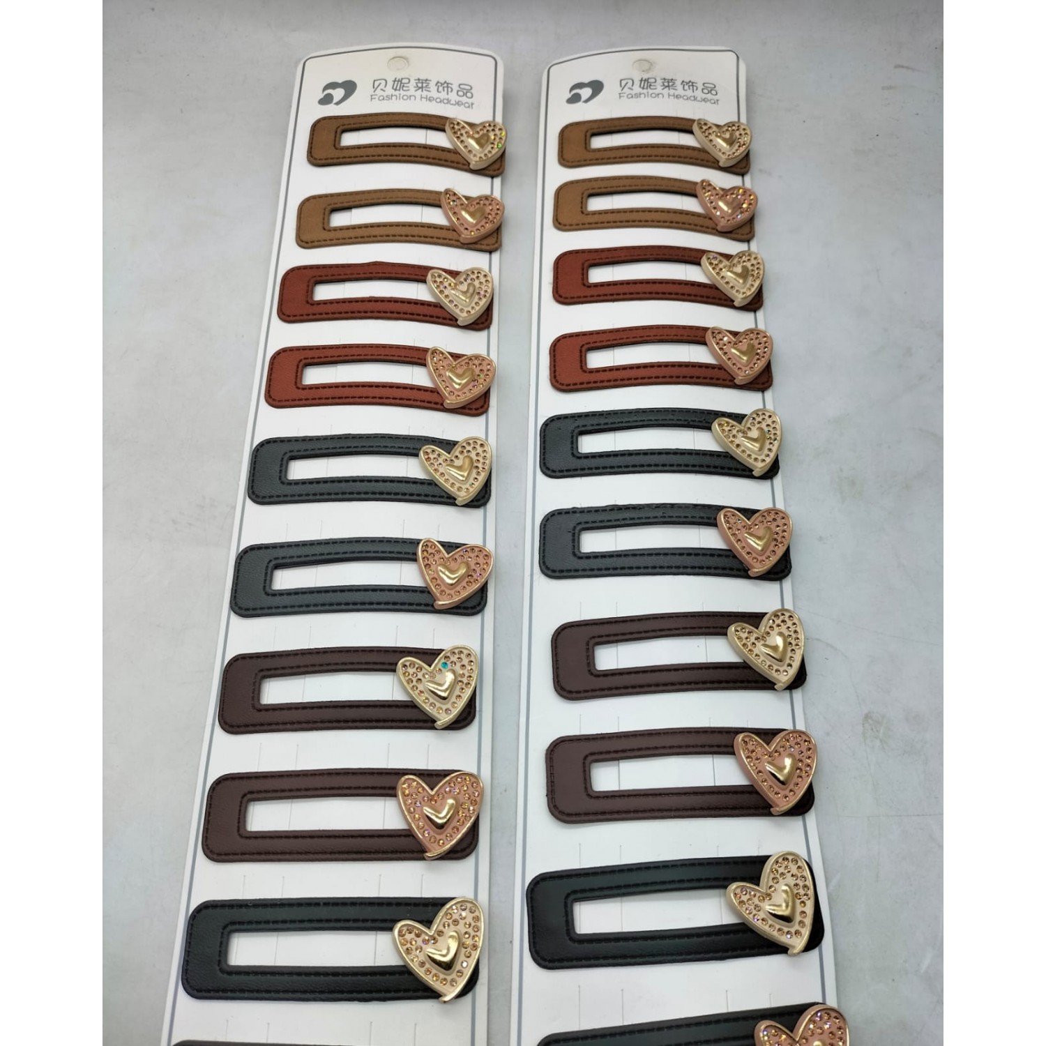 Fashion Alley Tic Tac Clip Card For Kids Pack Of 10 Pc