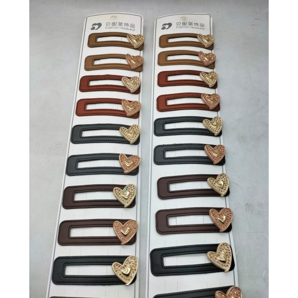 Fashion Alley Tic Tac Clip Card For Kids Pack Of 10 Pc