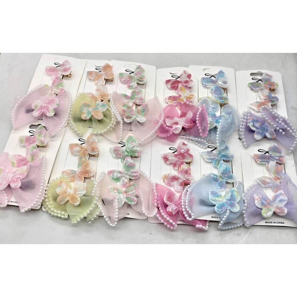 Fashion Alley Hair Pin For Kids Pack Of 12 Card 