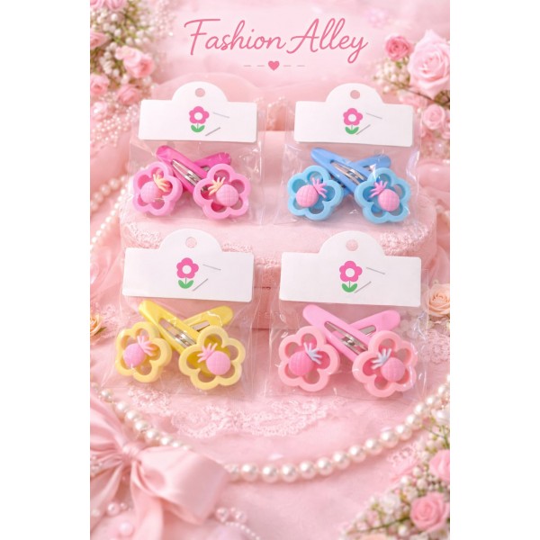 Fashion Alley Tic Tac Clip Card For Kids Pack Of 20 Pc