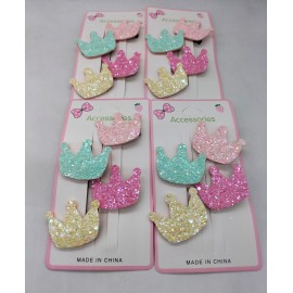 Fashion Alley Hair Pin For Kids [Pack Of 12 Cards]