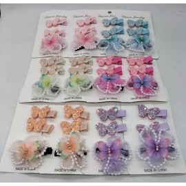 Fashion Alley Hair Pin For Kids Pack Of 12 Card 