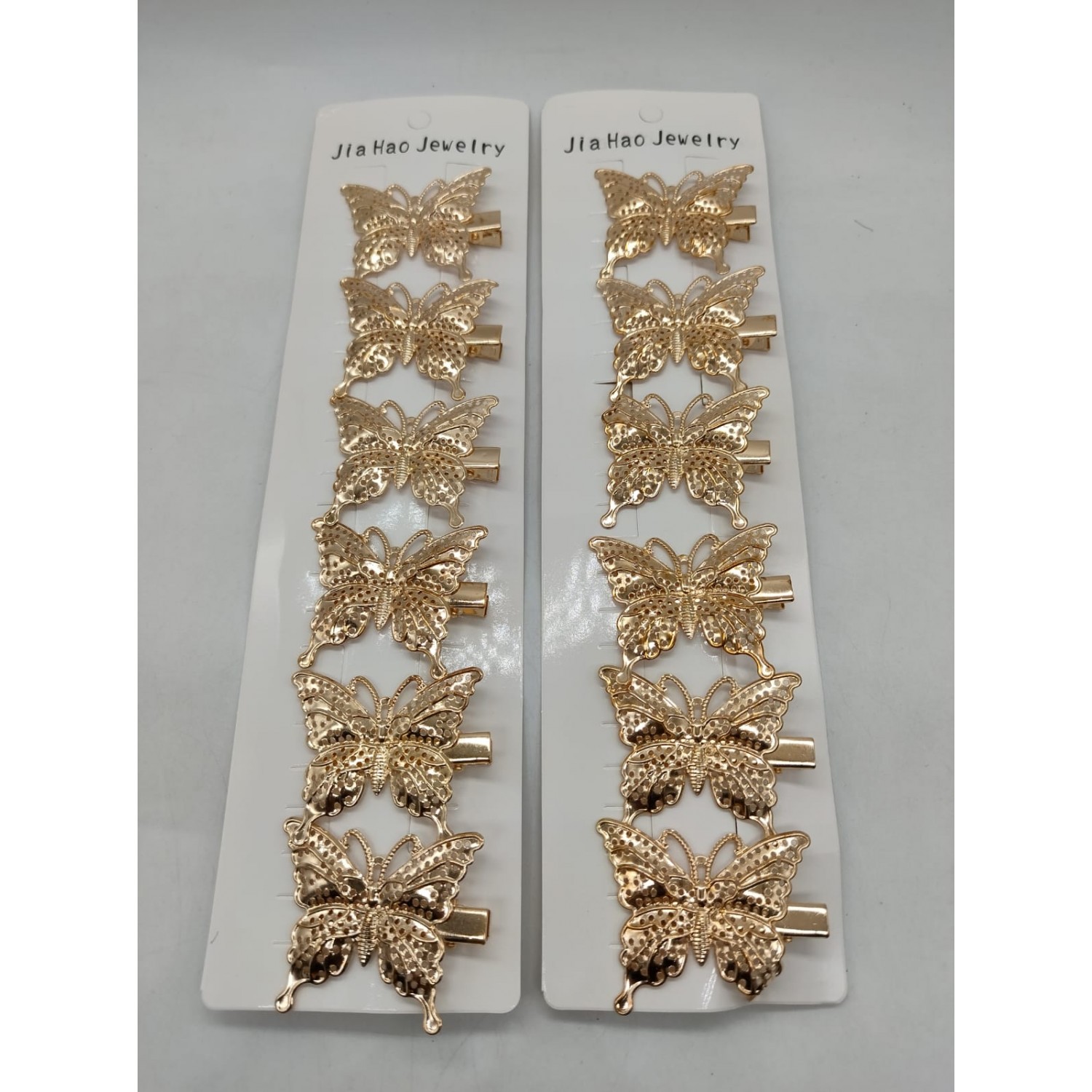 Fashion Alley Butterfly Hair Pin For Kids [Pack Of 12 Pc]