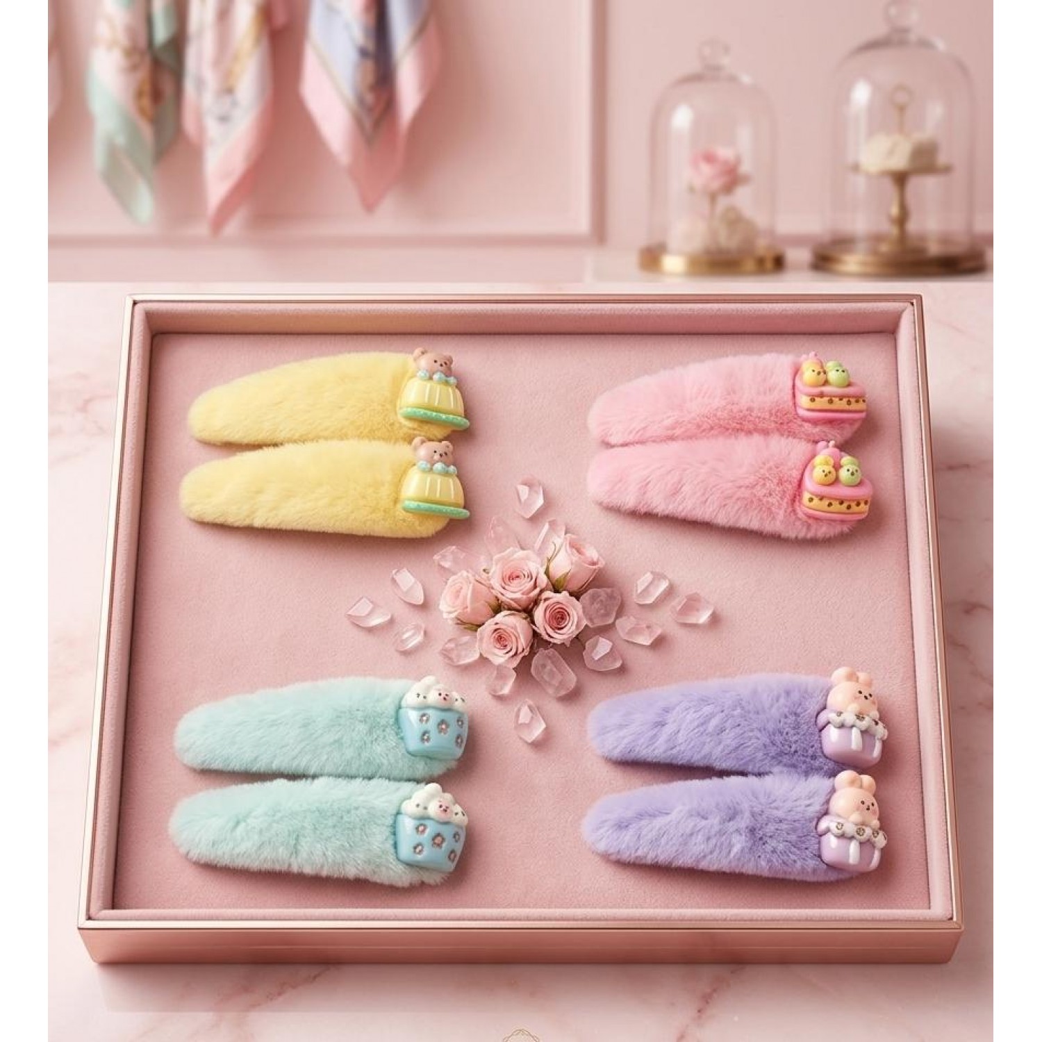 Fashion Alley Tic Tac Clip Card For Kids Pack Of 20 Pc