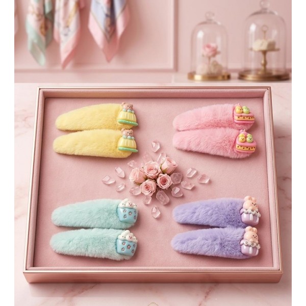 Fashion Alley Tic Tac Clip Card For Kids Pack Of 20 Pc