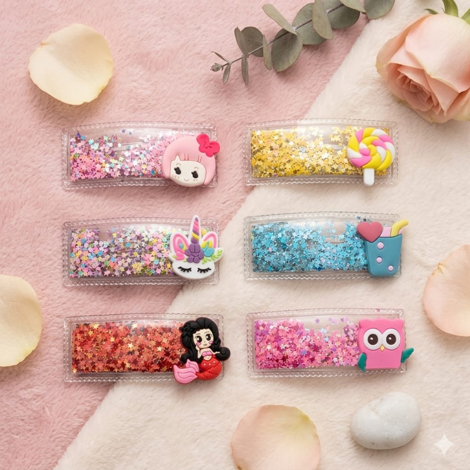 Fashion Alley Hair Pin For Kids Pack Of 12 Pc