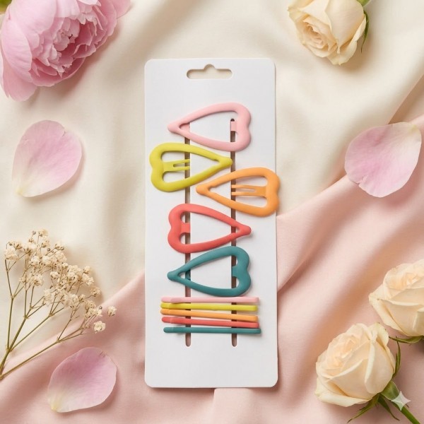 Fashion Alley Tic Tac Clip For Kids Pack Of 10 Card