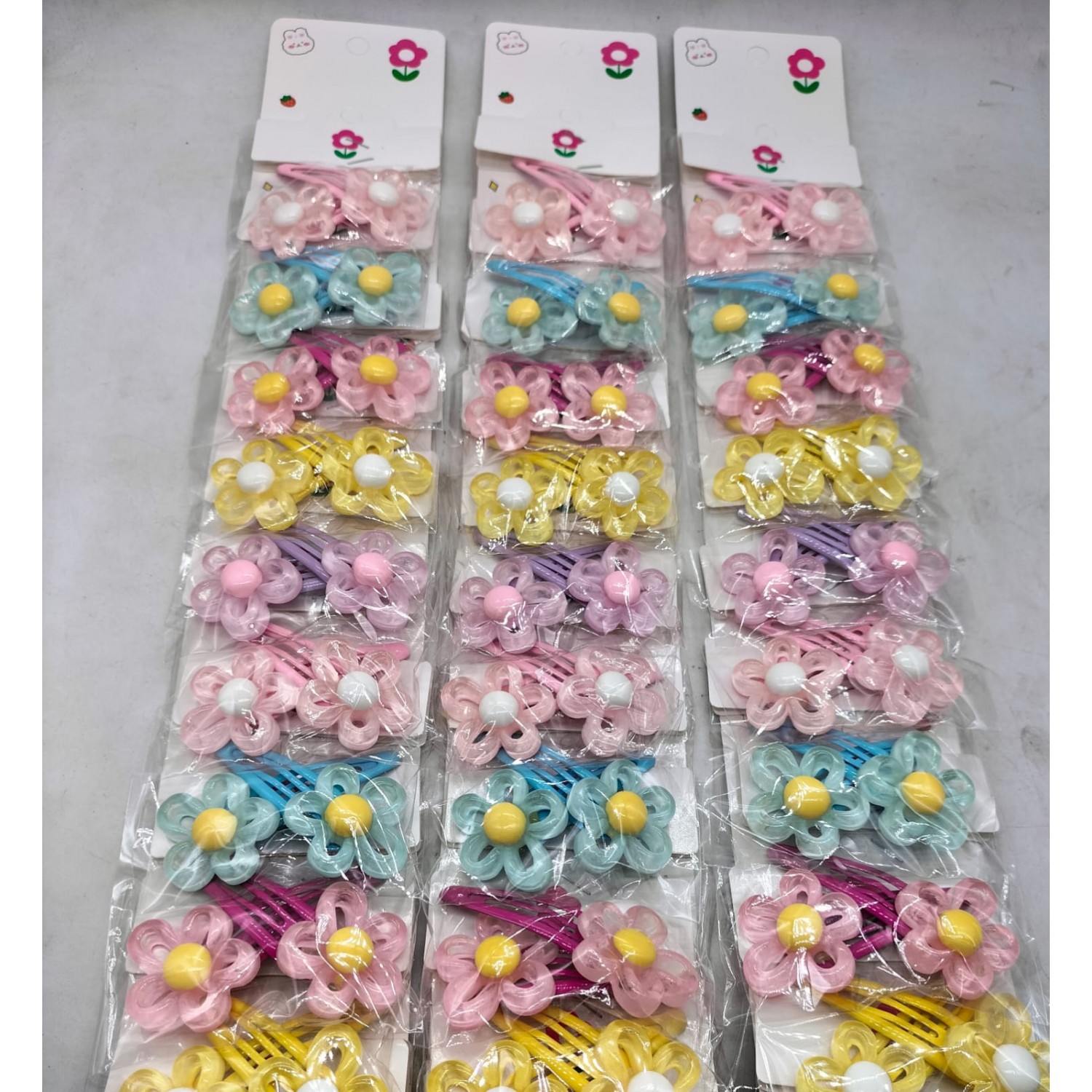 Fashion Alley Tic Tac Clip Card For Kids Pack Of 20 Pc