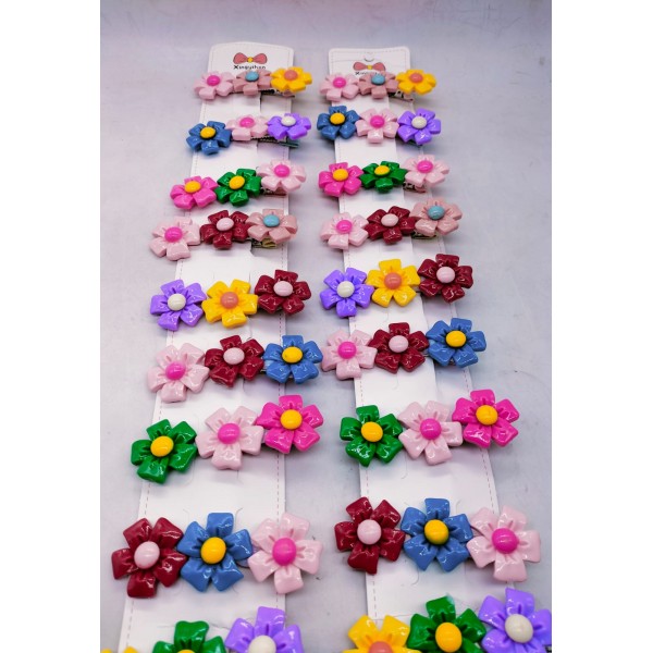 Fashion Alley Kids Hair Pin Pack Of 10 Peace