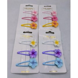 Fashion Alley Tic Tac Hair Pin For Kids Pack Of 12 Cards