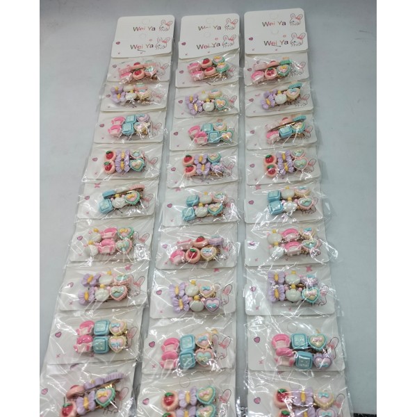 Fashion Alley Kids Hair Pin [Pack Of 10 Pouch]