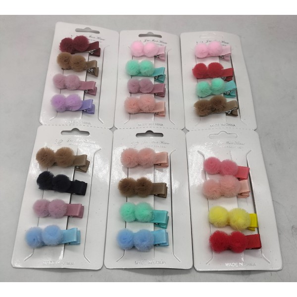 Fashion Alley Hair Pin For Kids Pack Of 12 Card