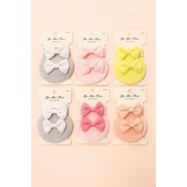 Fashion Alley Hair Pin For Kids Pack Of 12 Card 