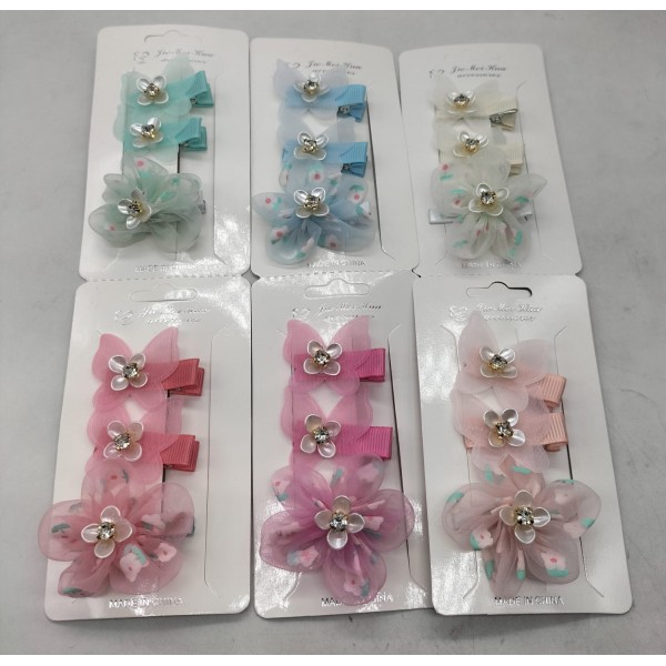 Fashion Alley Hair Pin For Kids Pack Of 12 Card