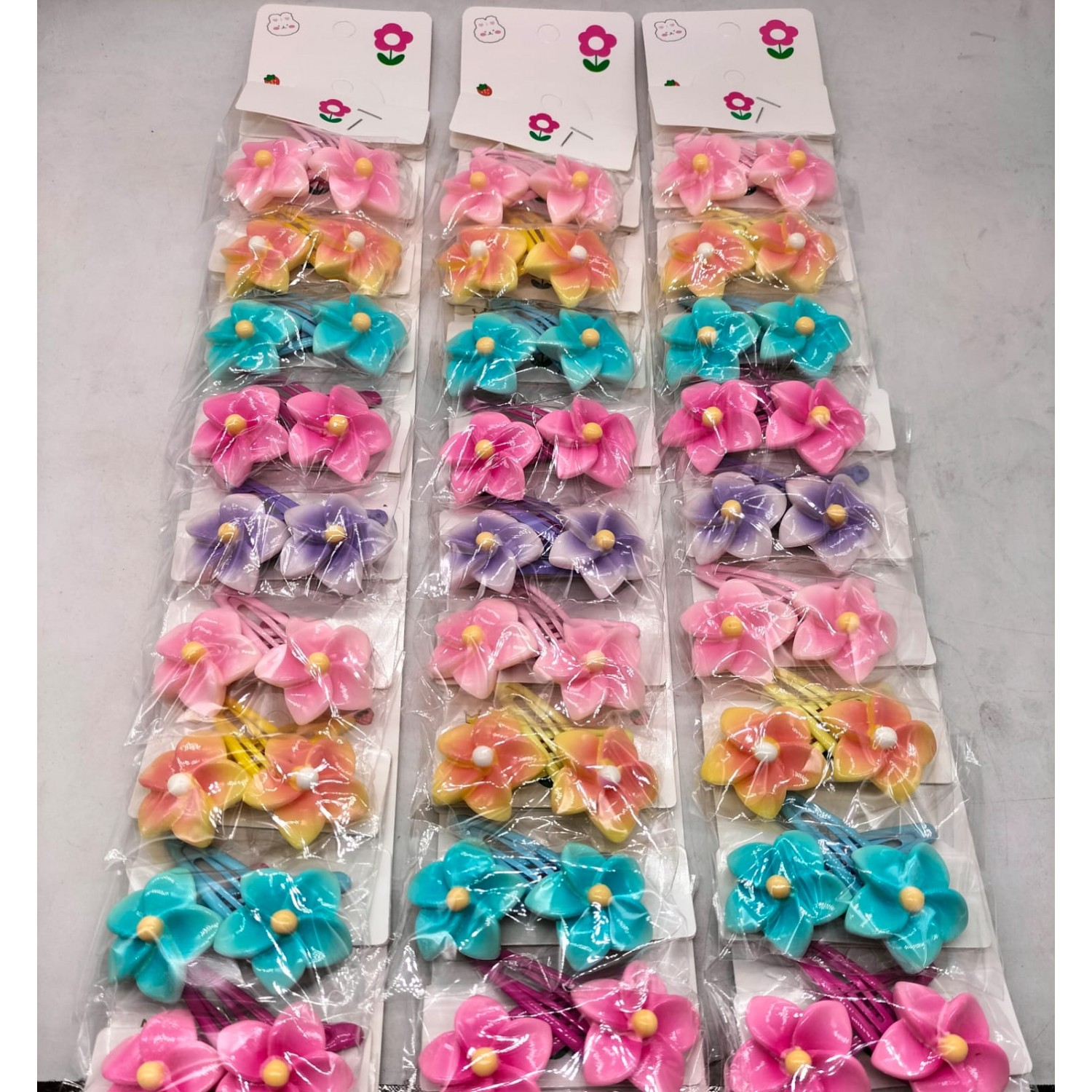 Fashion Alley Tic Tac Clip Card For Kids Pack Of 20 Pc