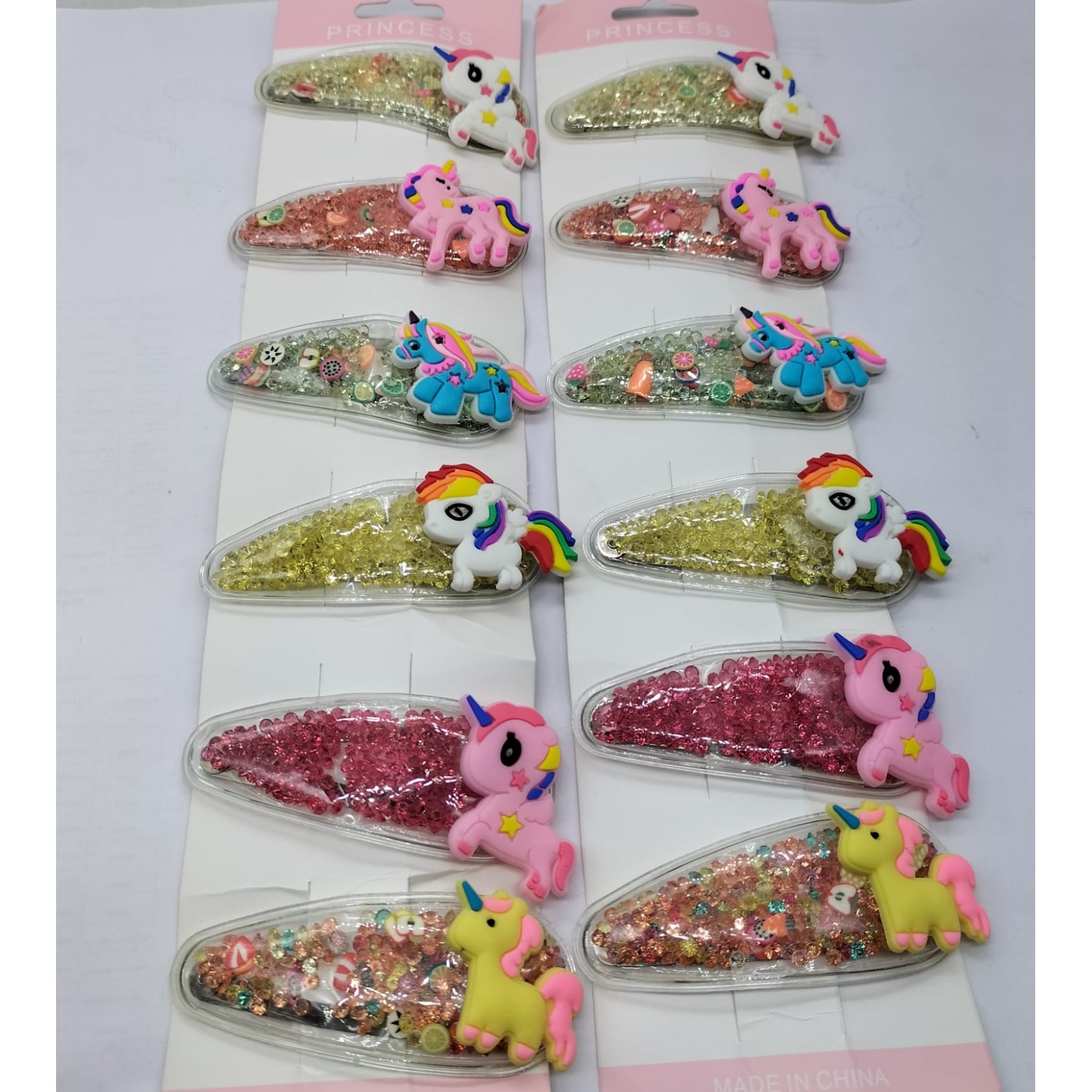 Fashion Alley Tic Tac Hair Pin For Kids Pack Of 12 Pc