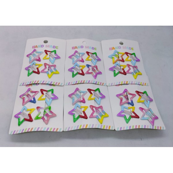 Fashion Alley Tic Tac Hair Pin For Kids Pack Of 24 Pc Fashion Alley Tic Tac Hair Pin For Kids Pack Of 24 Pc