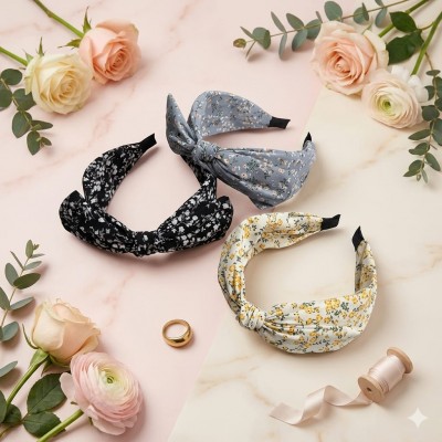 Fashion Alley Hair Band For Women Pack Of 12 Pc