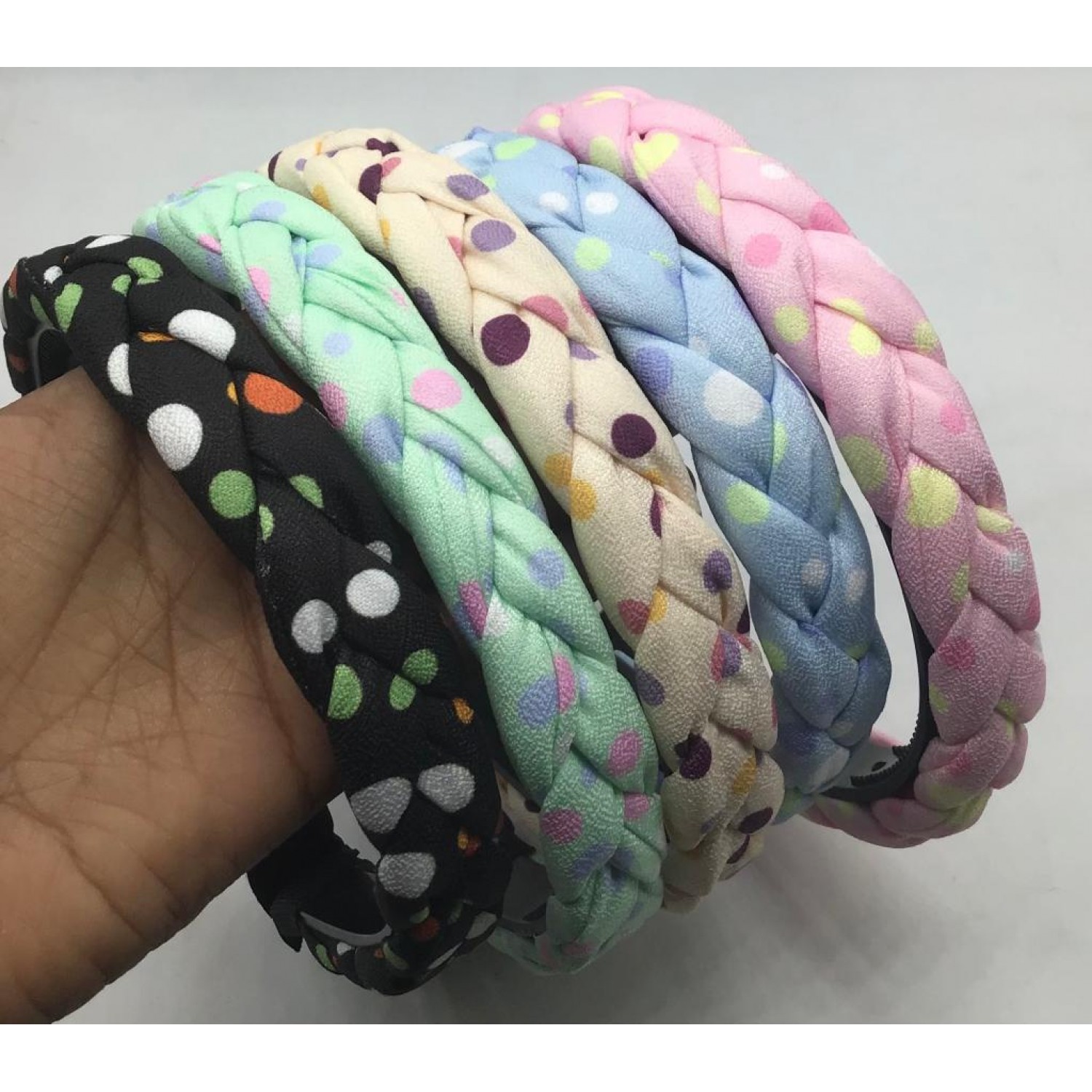 Fashion Alley Assorted Print Hair Band {Pack Of 12}