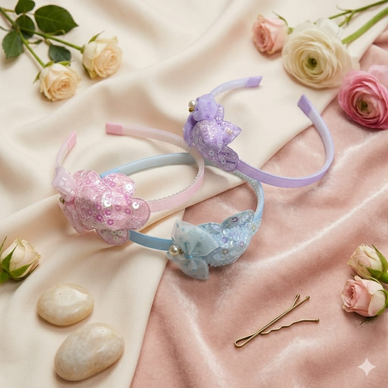 Fashion Alley Hair Band For Kids Pack Of 12 Pc