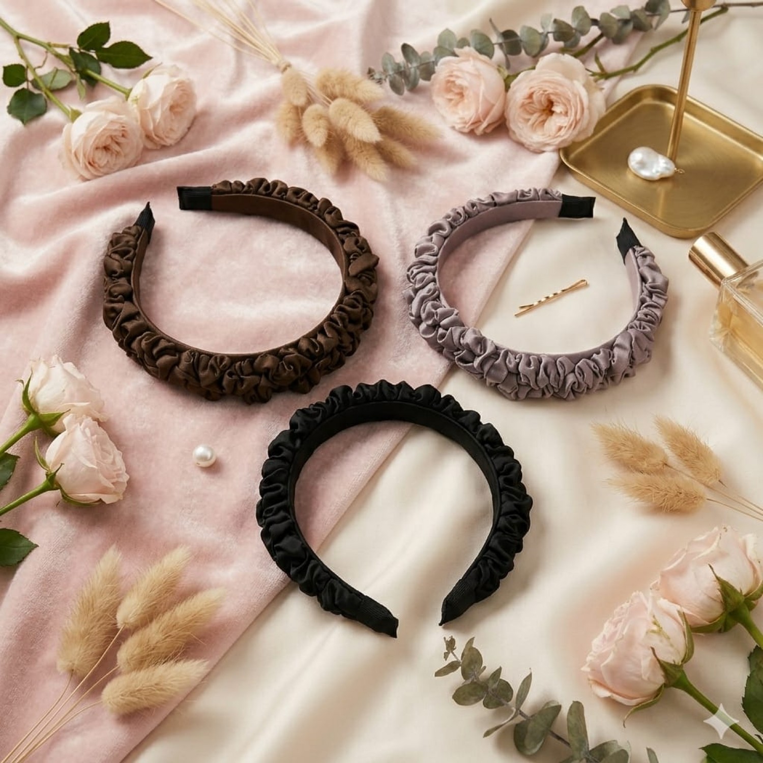 Fashion Alley Korean Hair Band For Women Pack Of 12 Pc