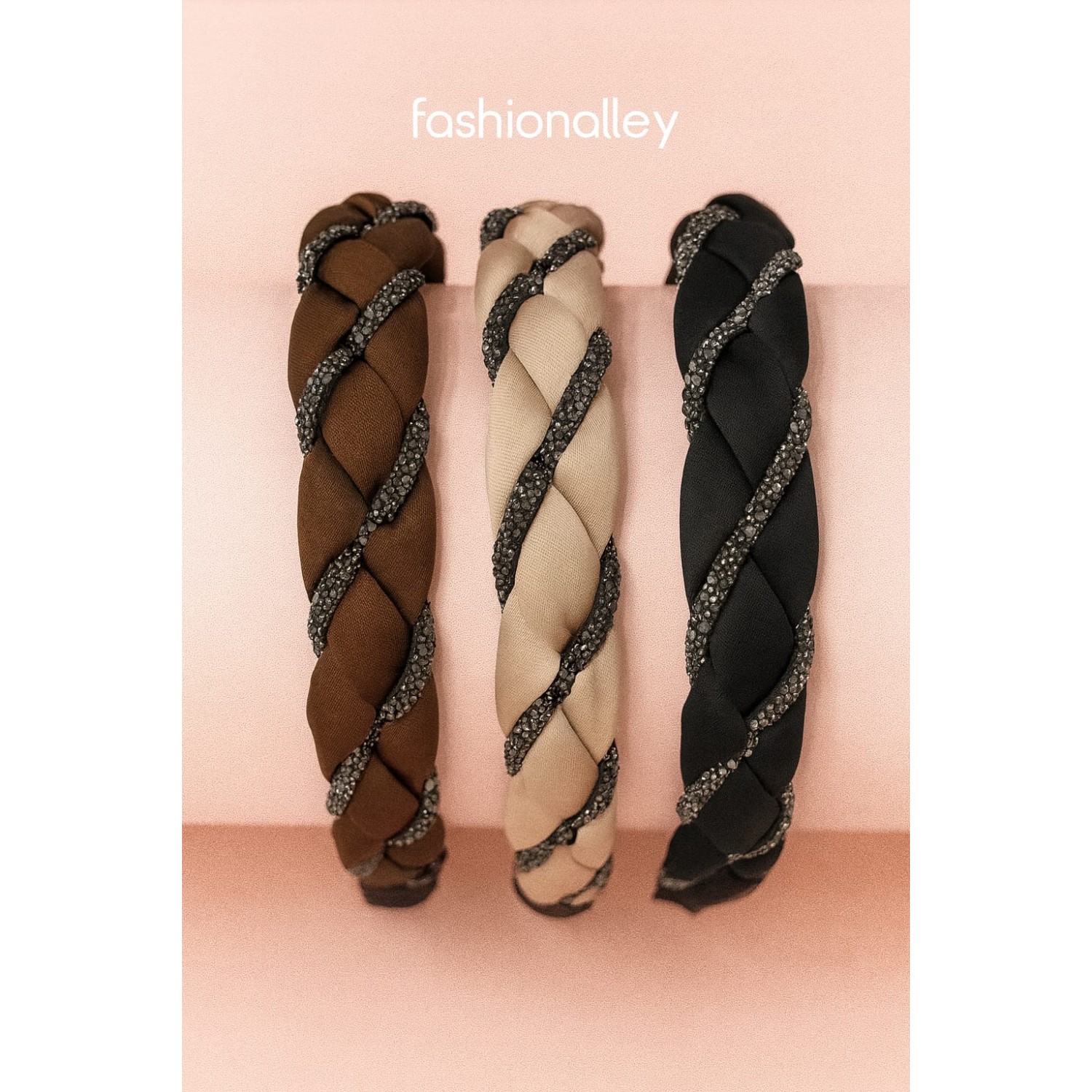 Fashion Alley Hair Band For Women Pack Of 12 Pc