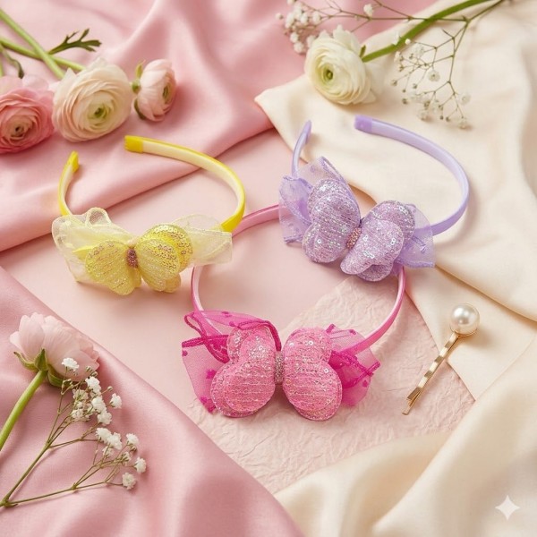 Fashion Alley Hair Band For Kids Pack Of 12 Pc