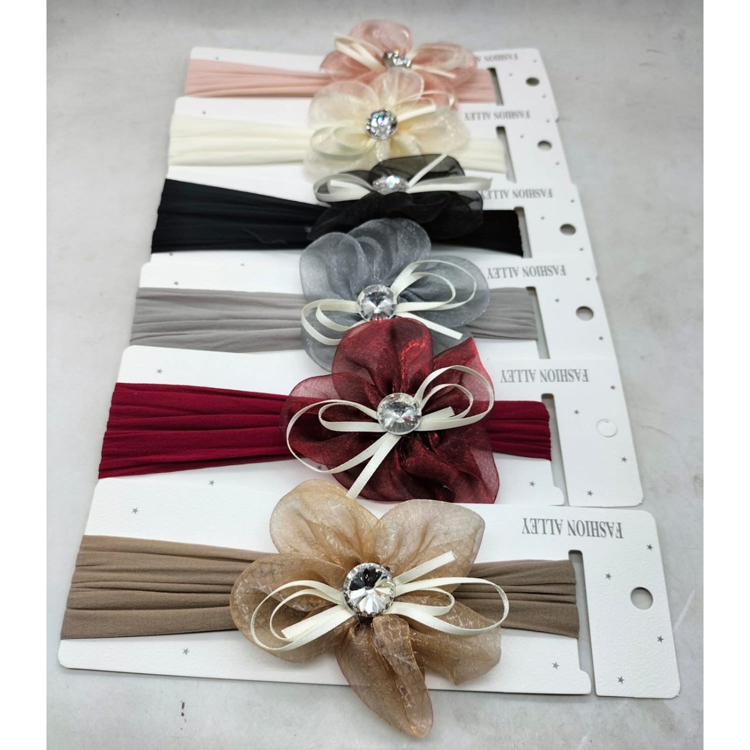 Fashion Alley New Born Baby Head Band Pack Of 12 Fashion Alley New Born Baby Head Band Pack Of 12