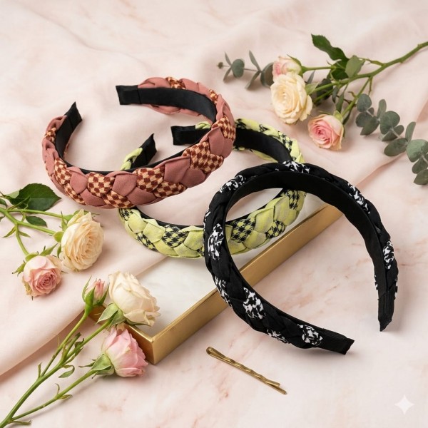 Fashion Alley Hair Band For Women Pack Of 12 Pc Fashion Alley Hair Band For Women Pack Of 12 Pc