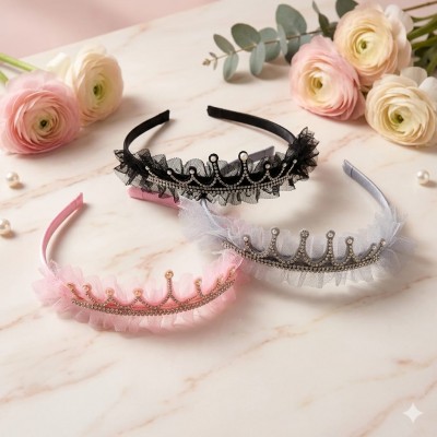 Fashion Alley Hair Band For Kids Pack Of 12 Pc