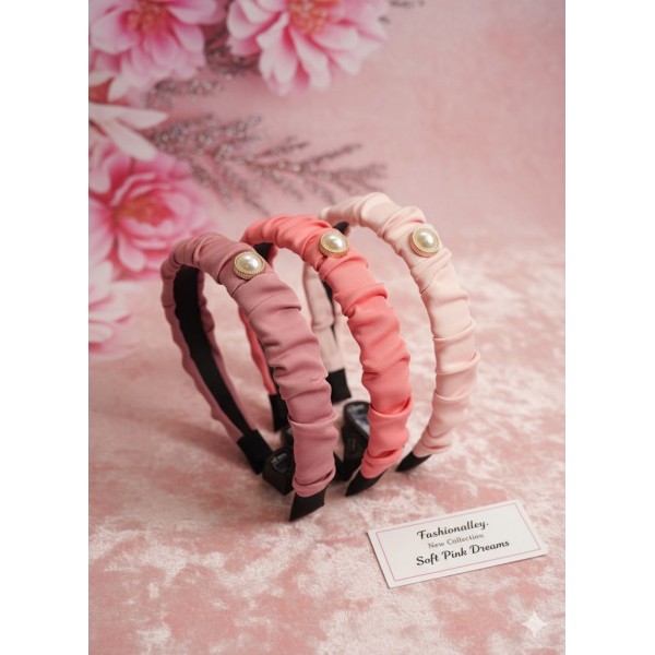 Fashion Alley Assorted Color Hair Band For Women Pack Of 12 Pc