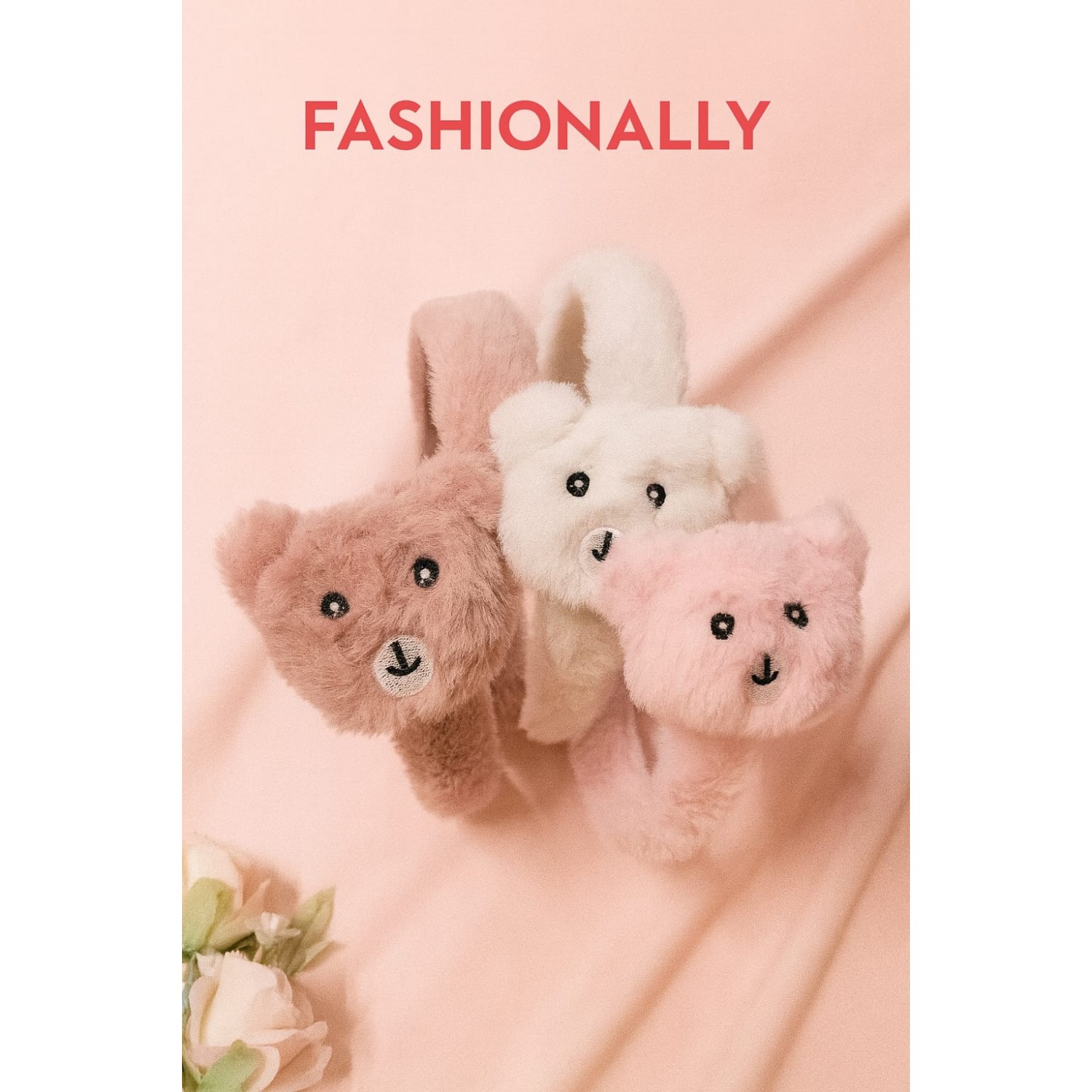 Fashion Alley Fur Hair Band For Kids Pack Of 12 Pc