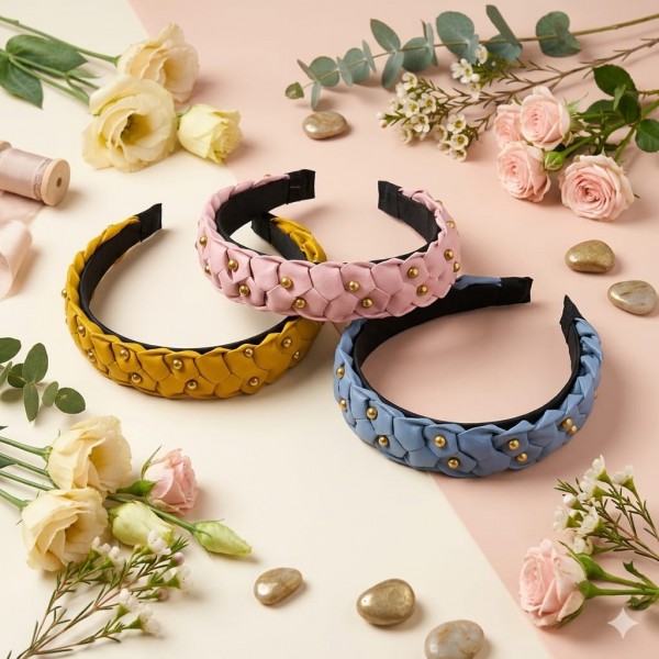 Fashion Alley Hair Band For Women Pack Of 12 Pc