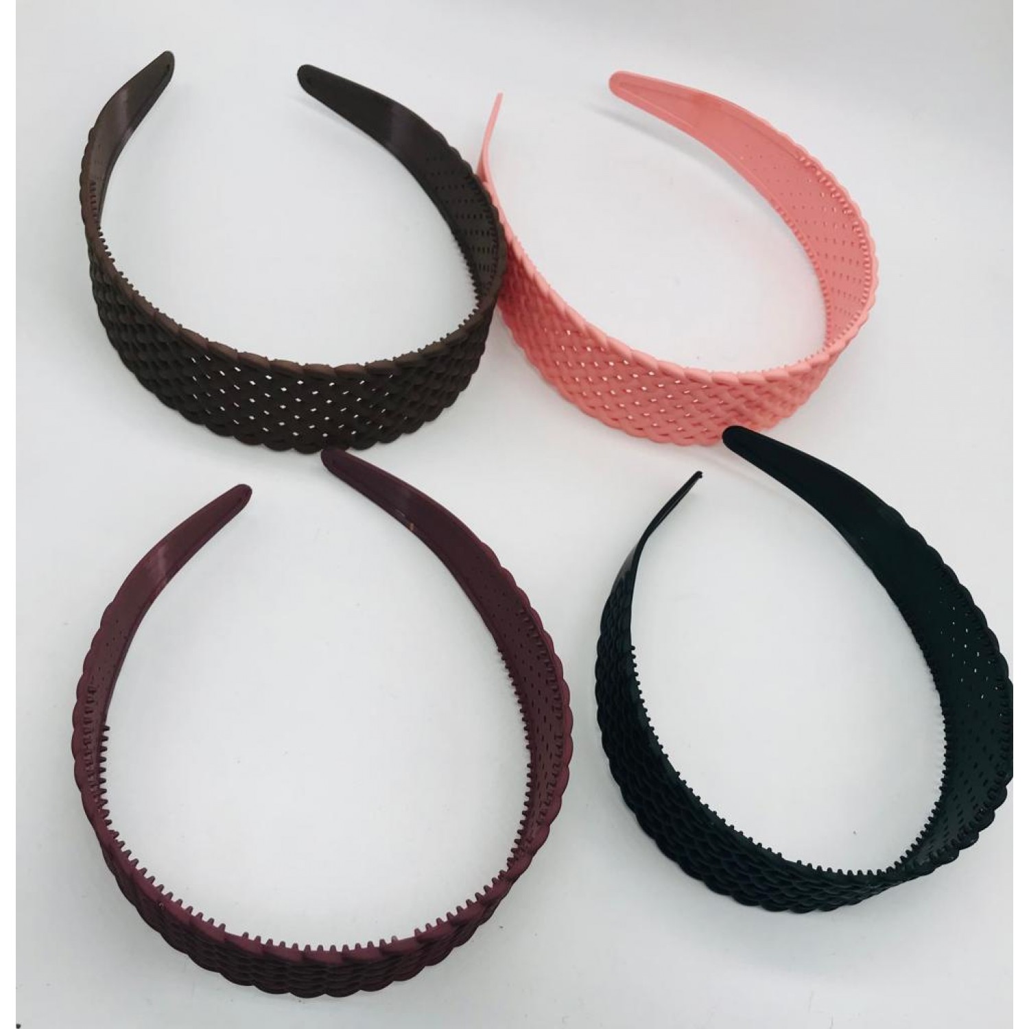 Fashion Alley Matt Hair Band For Women Pack Of 12 Pc Fashion Alley Matt Hair Band For Women Pack Of 12 Pc