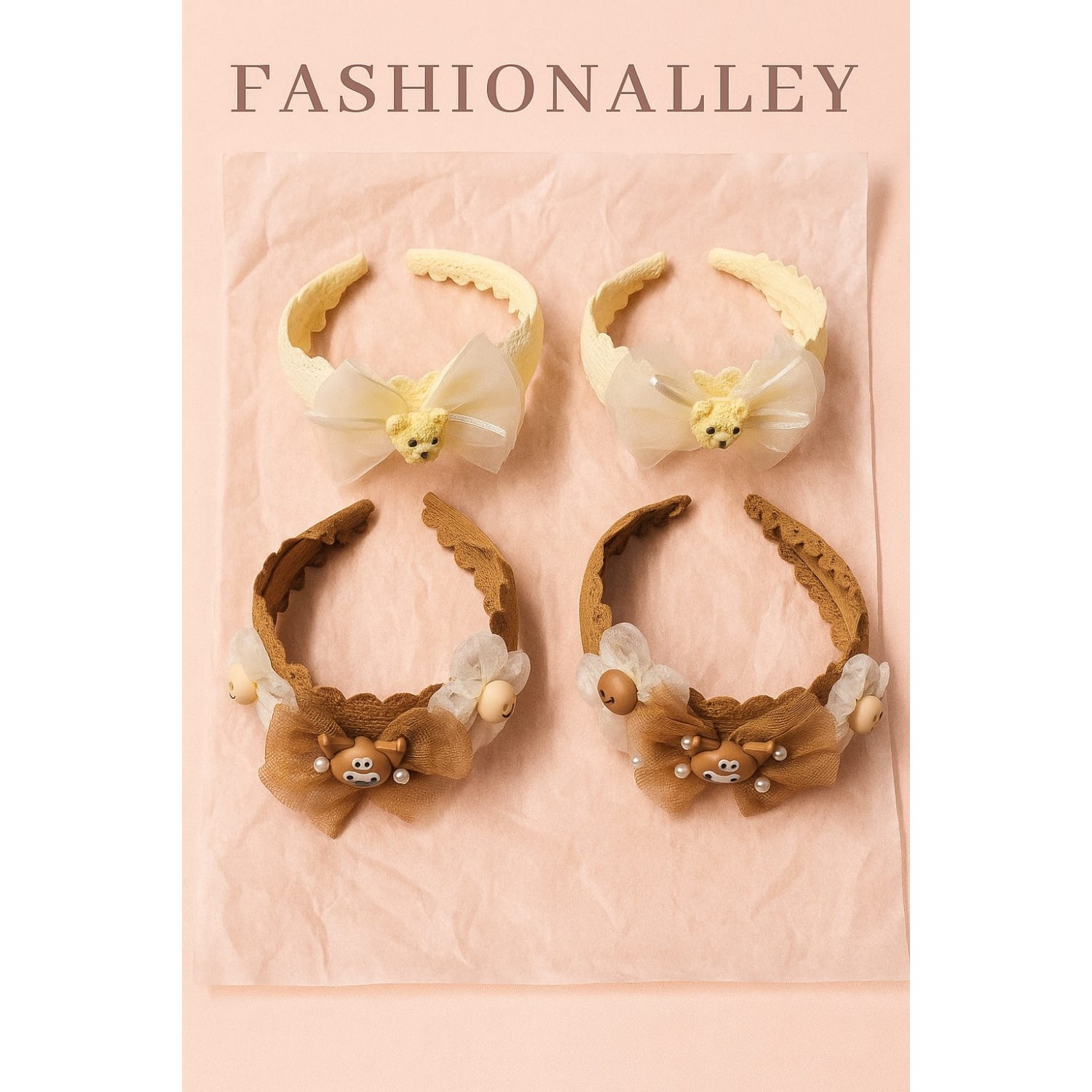 Fashion Alley Hair Band For Kids Pack Of 12 Pc Fashion Alley Hair Band For Kids Pack Of 12 Pc