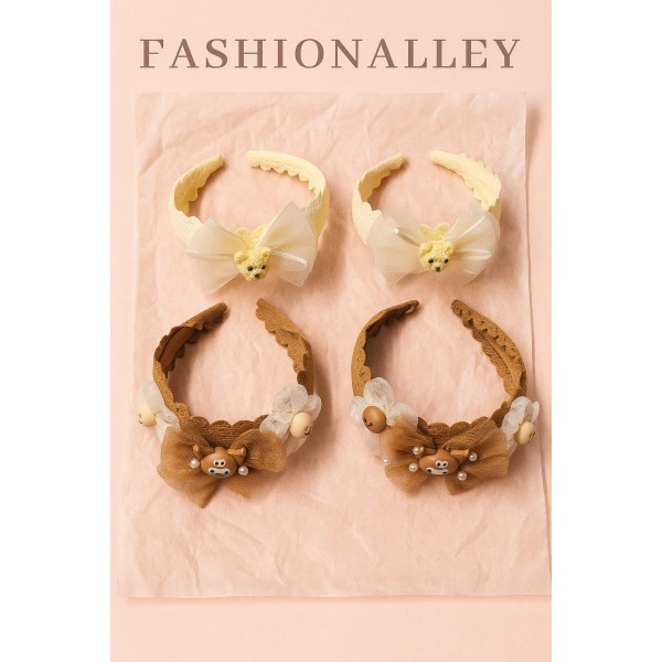 Fashion Alley Hair Band For Kids Pack Of 12 Pc