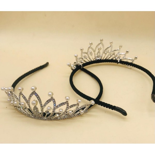 Fashion Alley Crown Head Bands [Pack Of 12]
