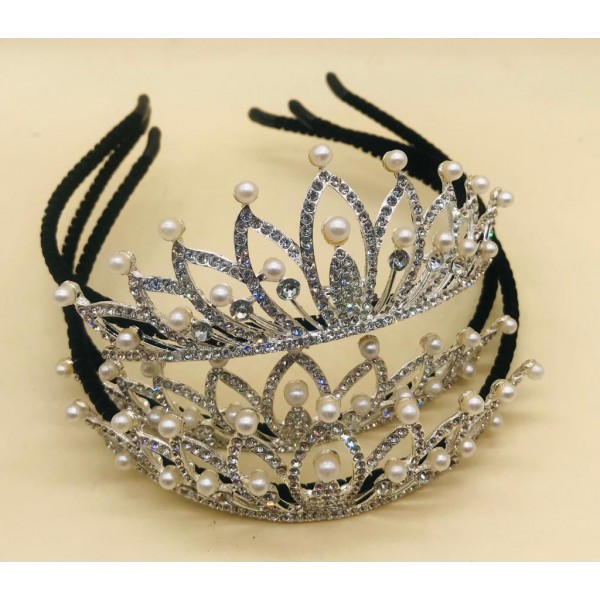 Fashion Alley Crown Head Bands [Pack Of 12]