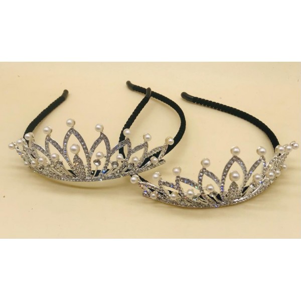 Fashion Alley Crown Head Bands [Pack Of 12]