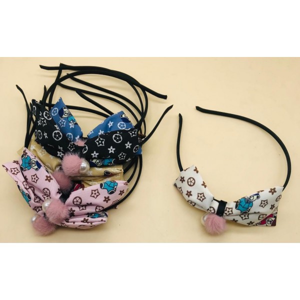 Fashion Alley Random Print Head Band [Pack Of 12]