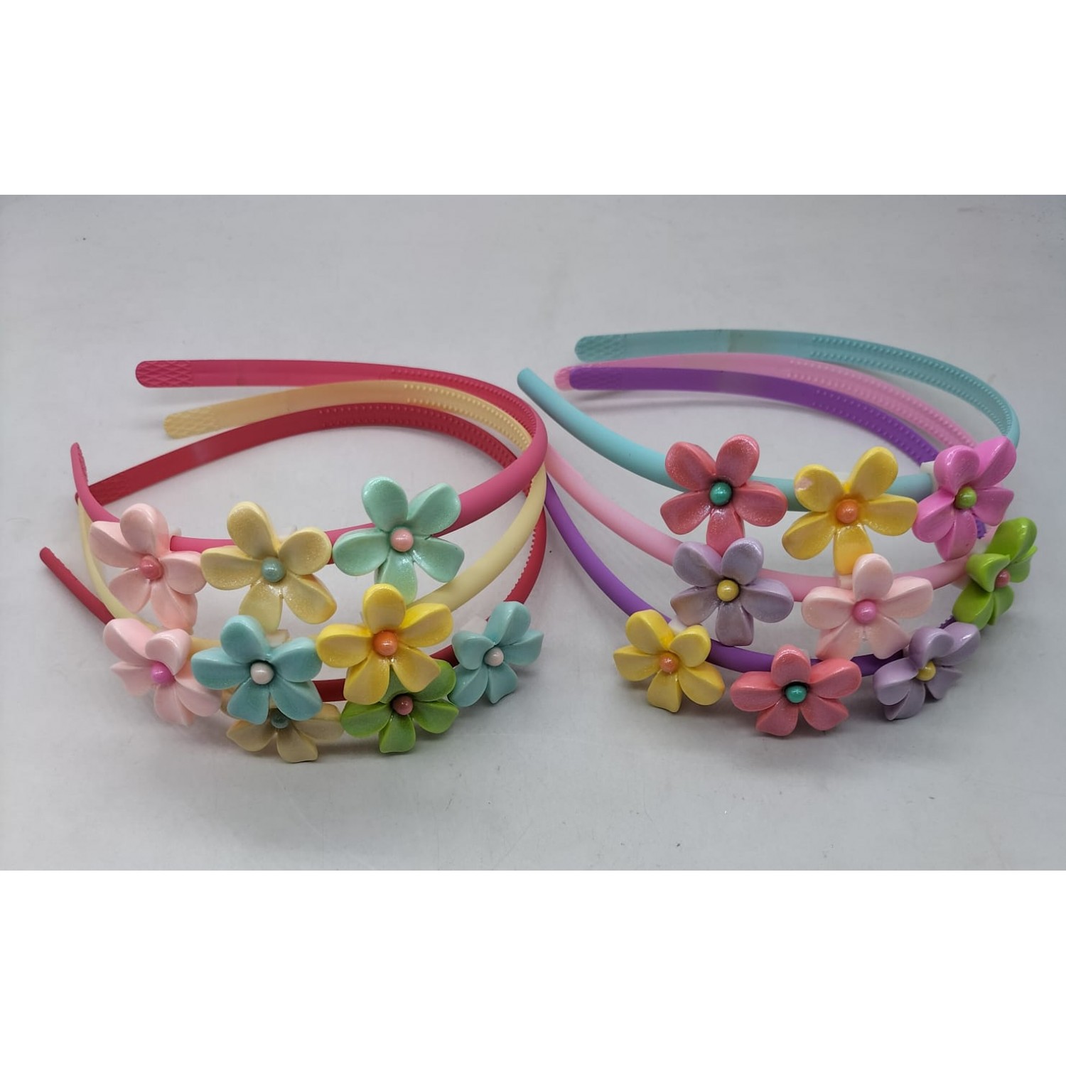 Fashion Alley flower  Hair Band For Kids [Pack Of 12]