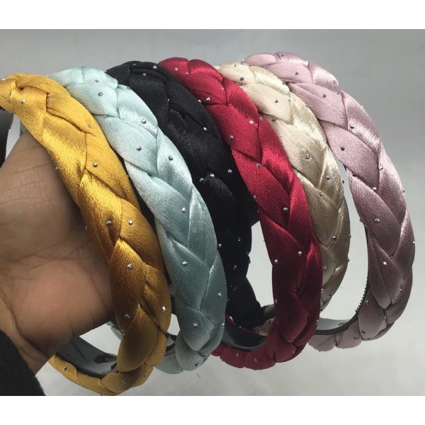 Fashion Alley Assorted Print Hair Band {Pack Of 12}