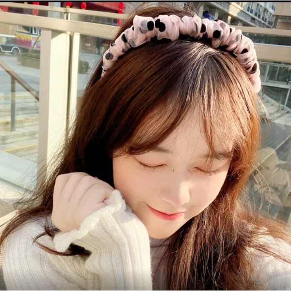 Fashion Alley Assorted Design Organza Hair Band ( Pack Of 12 )