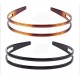 Fashion Alley Art Star Shell Black Hair Band [Pack Of 12]