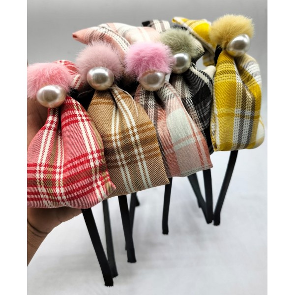 Fashion Alley Assorted Print Hair Band For Kids Pack Of 12 Pc