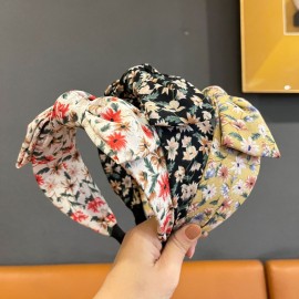Fashion Alley Bow Assorted Designer Hair Band For Women Pack Of 12