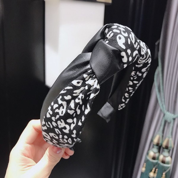 Fashion Alley Bow Designer Leopard Print Hair Band For Women Pack Of 12 Fashion Alley Bow Designer Leopard Print Hair Band For Women Pack Of 12