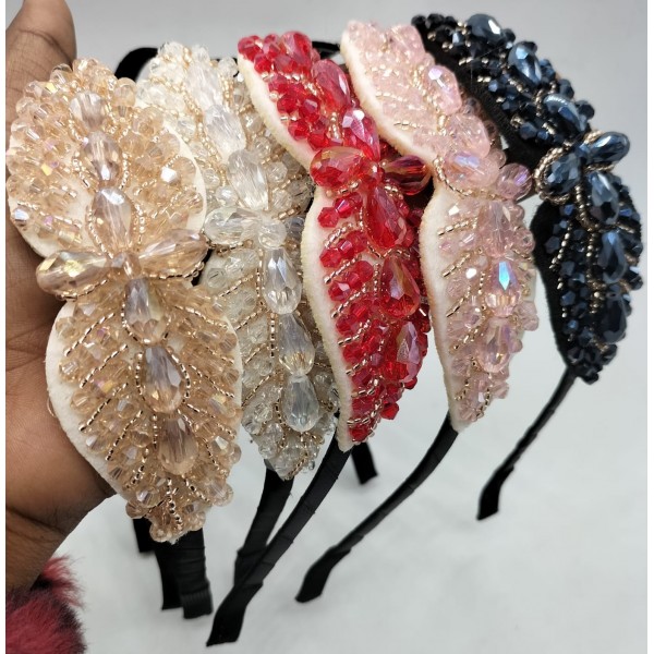 Fashion Alley Stone Hair Band [Pack Of 6]