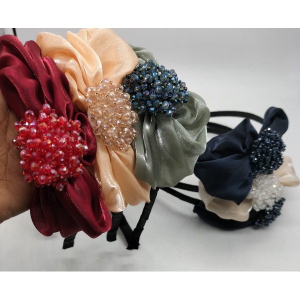 Fashion Alley Stone Hair Band [Pack Of 6]